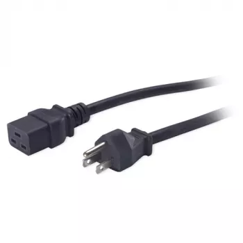 Cabo de alimentação APC AP9875 preto 2,5 m conector fêmea C19 CEE7/7