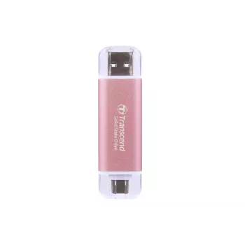 SSD portátil TRANSCEND Esd310p - 512 GB - USB Type-A / USB Type-C - rosa