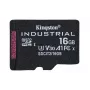 Cartão microSDHC Industrial C10 A1 pSLC Kingston Technology 16GB embalagem individual sem adaptador