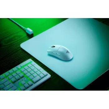 Rato para gaming RAZER Viper V3 Pro – Sem fios / Com fios – Branco