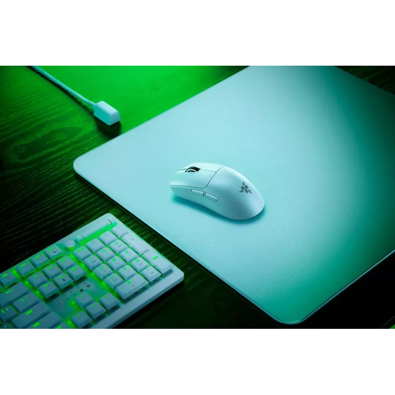Rato para gaming RAZER Viper V3 Pro – Sem fios / Com fios – Branco