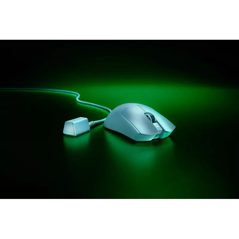 Rato para gaming RAZER Viper V3 Pro – Sem fios / Com fios – Branco