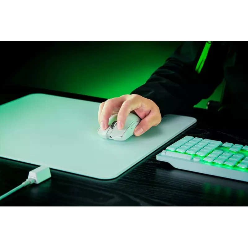 Rato para gaming RAZER Viper V3 Pro – Sem fios / Com fios – Branco