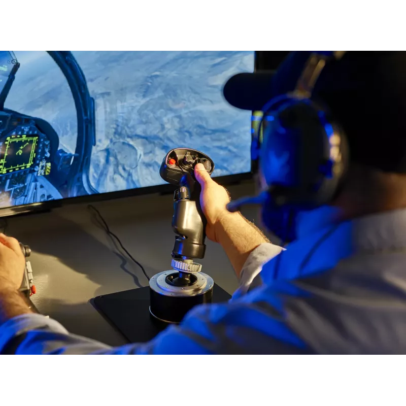 Joystick Thrustmaster F/A-18C Hornet HOTAS Preto
