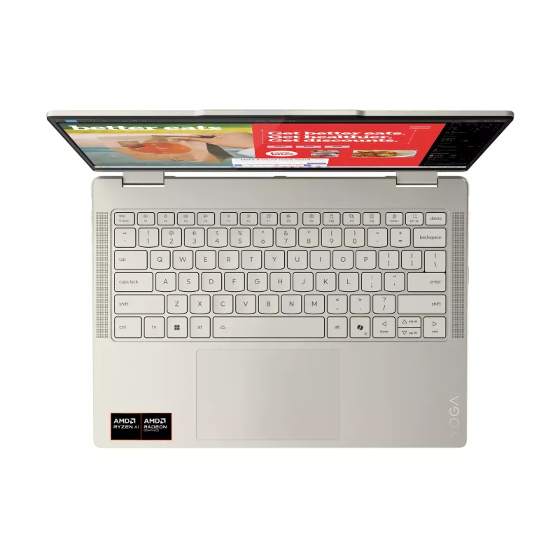 Lenovo Yoga 7 2-in-1 14AKP10 Copilot+ PC AMD Ryzen™ AI 7 350 Híbrido (2-in-1) 35,6 cm (14