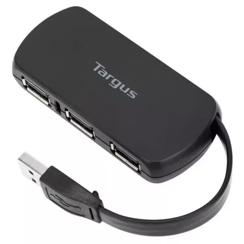 Hub de interfaces Targus ACH114EU USB 2.0 480 Mbit/s Preto