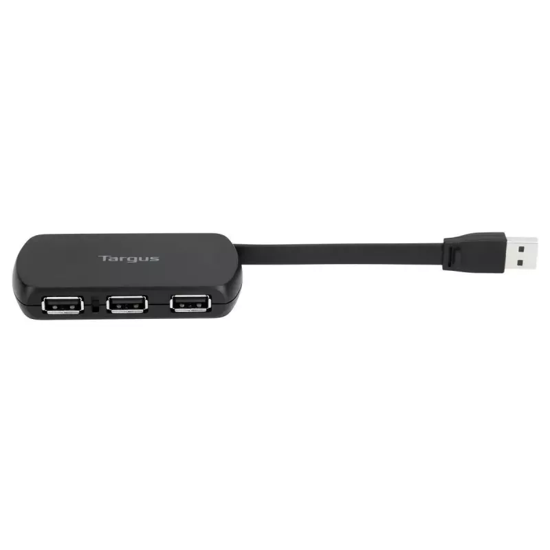Hub de interfaces Targus ACH114EU USB 2.0 480 Mbit/s Preto