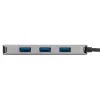Hub de interfaces Targus ACH226EU USB 3.2 Gen 1 (3.1 Gen 1) Type-C 5000 Mbit/s Prateado