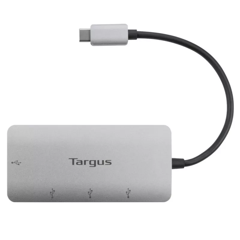 Hub de interfaces Targus ACH226EU USB 3.2 Gen 1 (3.1 Gen 1) Type-C 5000 Mbit/s Prateado