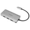 Hub de interfaces Targus ACH226EU USB 3.2 Gen 1 (3.1 Gen 1) Type-C 5000 Mbit/s Prateado