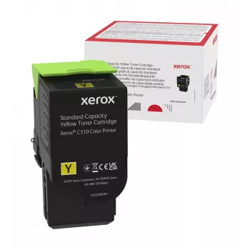 Cartucho de toner original Xerox ® C310 Impressora a cores / C315 Multifunções a cores Amarelo de capacidade standard (2000 páginas) – 006R04359
