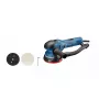 Lixadora excêntrica Bosch GET 55-125 Professional 7800 RPM 15600 OPM preto, azul 550 W
