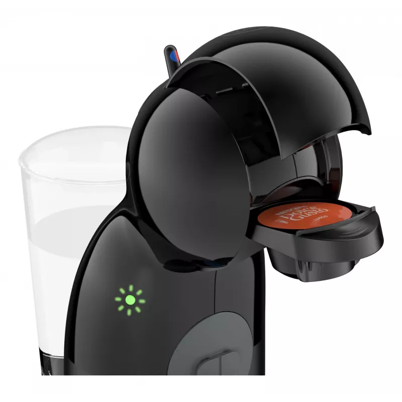 Máquina de café expresso KRUPS Piccolo XS KP1A3B, depósito de água de 0,8 l, cápsulas Dolce Gusto, 1600 W, bancada, preto
