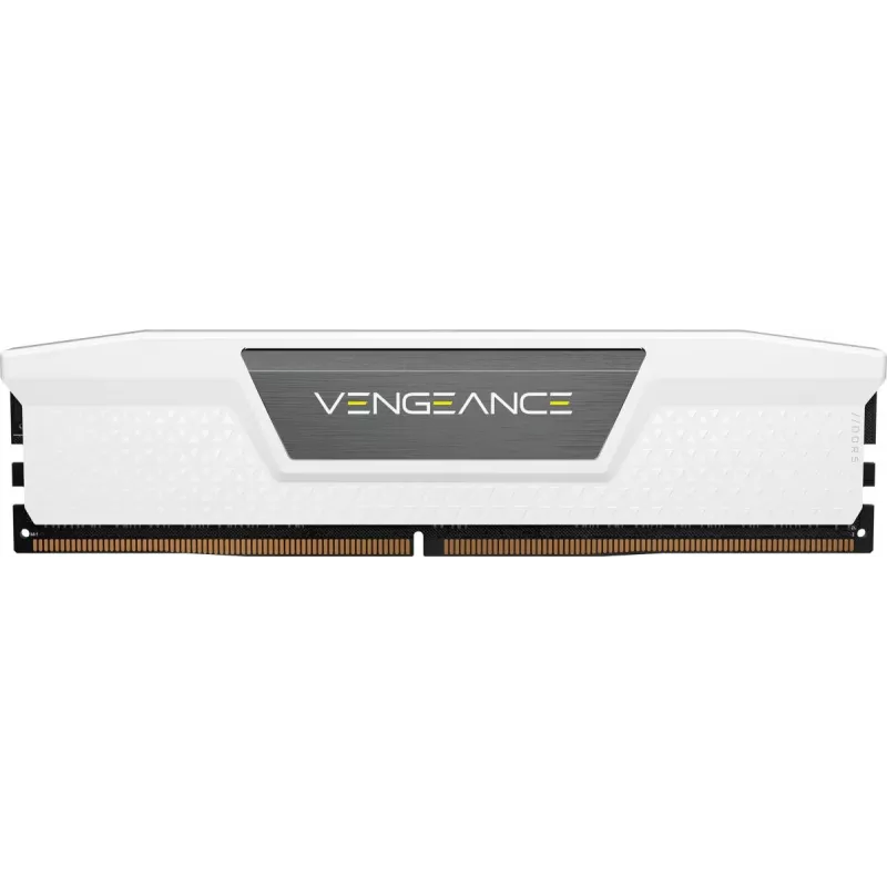 Memória CORSAIR 32GB (2x16GB) DDR5 DRAM 6000MT/s CL36 AMD Expo & Intel XMP Kit de Memória Vengeance Branco