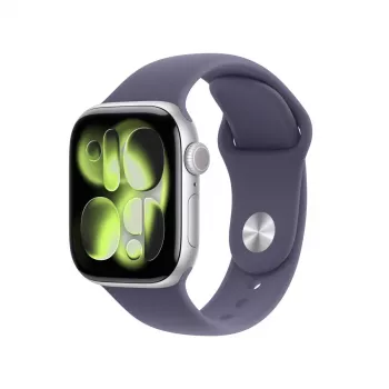 APPLE Watch Series 11 GPS + Cellular 42mm Caixa de Alumínio Prateado com Bracelete Desportiva Purple Fog S/M