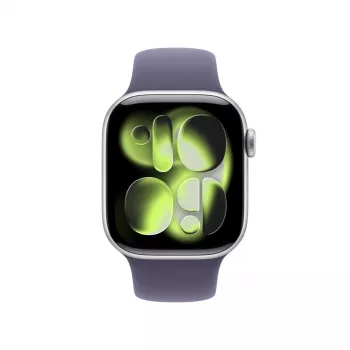 APPLE Watch Series 11 GPS + Cellular 42mm Caixa de Alumínio Prateado com Bracelete Desportiva Purple Fog S/M