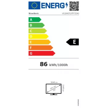 Viewsonic IFP7534 Quadro Interativo 190,5 cm (75