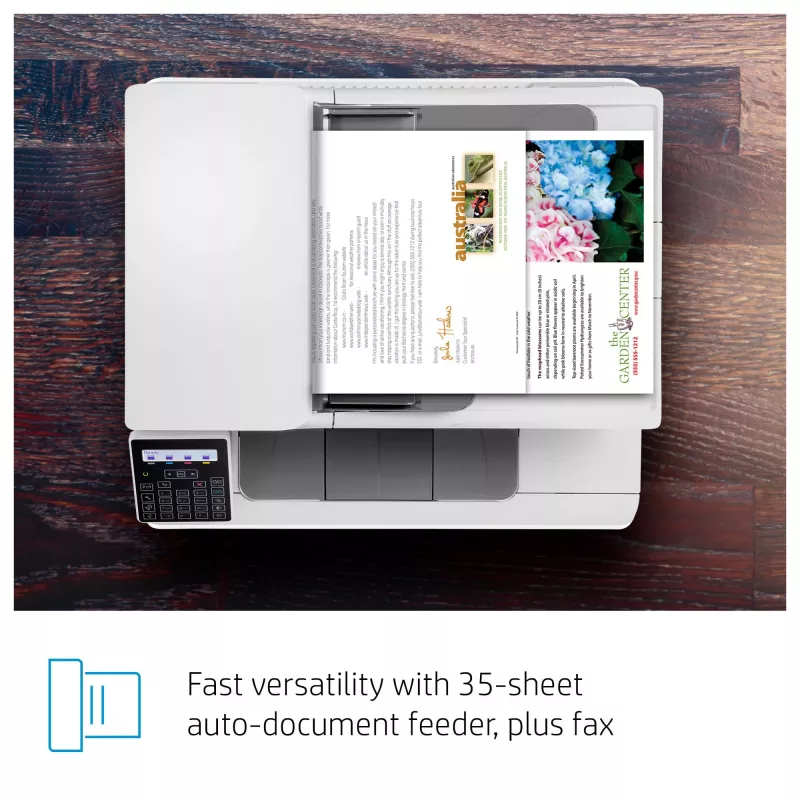 HP Color LaserJet Pro MFP M183fw, Laser, impressão a cores, 600 x 600 DPI, A4, impressão direta, branco