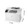 HP Color LaserJet Pro MFP M183fw, Laser, impressão a cores, 600 x 600 DPI, A4, impressão direta, branco