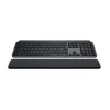 Teclado LOGITECH MX Keys S grafite com apoio de pulso QWERTZ alemão