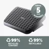 Fellowes Standard apoio para os pés, preto