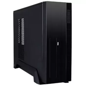 Caixa de computador Chieftec UE-02B Mini Tower preto 250 W