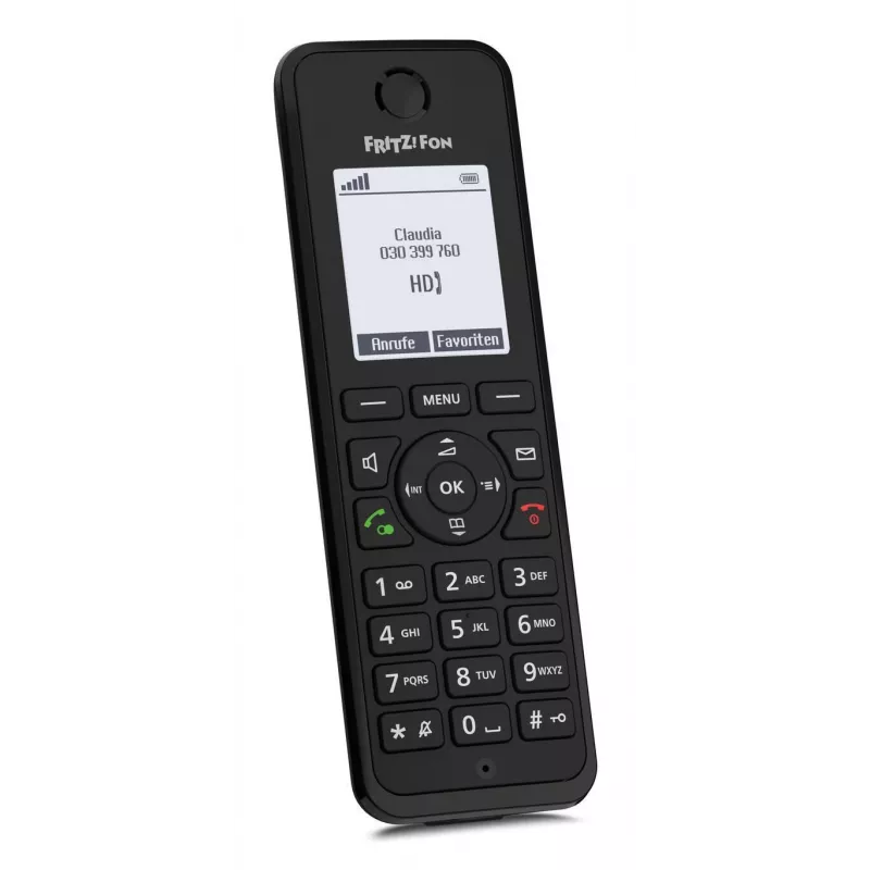 Telefone DECT FRITZ Fon M3 telefone sem fios identificação de chamadas preto