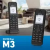 Telefone DECT FRITZ Fon M3 telefone sem fios identificação de chamadas preto