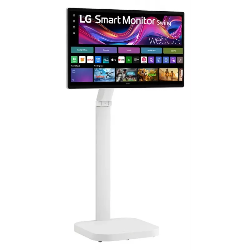 Monitor LG 32U889SA-W 80 cm (31,5 polegadas) 3840 x 2160 píxeis 4K Ultra HD LCD ecrã tátil quiosque branco