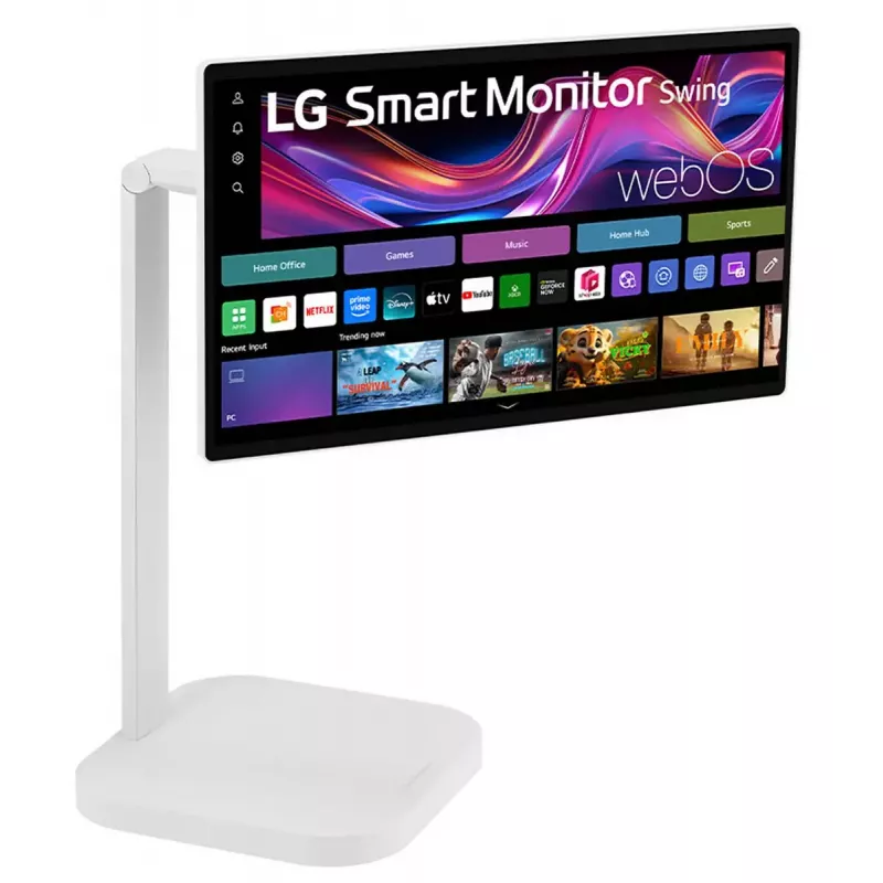 Monitor LG 32U889SA-W 80 cm (31,5 polegadas) 3840 x 2160 píxeis 4K Ultra HD LCD ecrã tátil quiosque branco