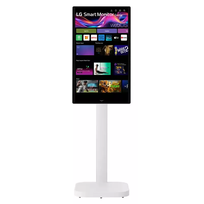 Monitor LG 32U889SA-W 80 cm (31,5 polegadas) 3840 x 2160 píxeis 4K Ultra HD LCD ecrã tátil quiosque branco