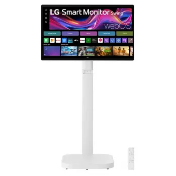 Monitor LG 32U889SA-W 80 cm (31,5 polegadas) 3840 x 2160 píxeis 4K Ultra HD LCD ecrã tátil quiosque branco