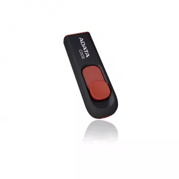 Pen drive ADATA C008 64 GB USB Type-A 2.0 Preto, Vermelho