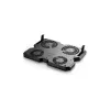 Base de arrefecimento DeepCool MULTI CORE X6 — 4 ventoinhas, para portáteis de 15,6 polegadas, alimentação USB, 380×295×24 mm, 2 portas USB