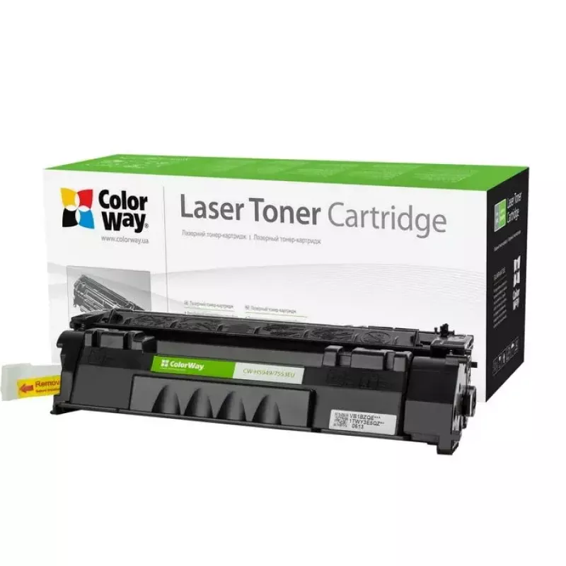 Toner ColorWay CW-H5949/7553M 3000 páginas preto