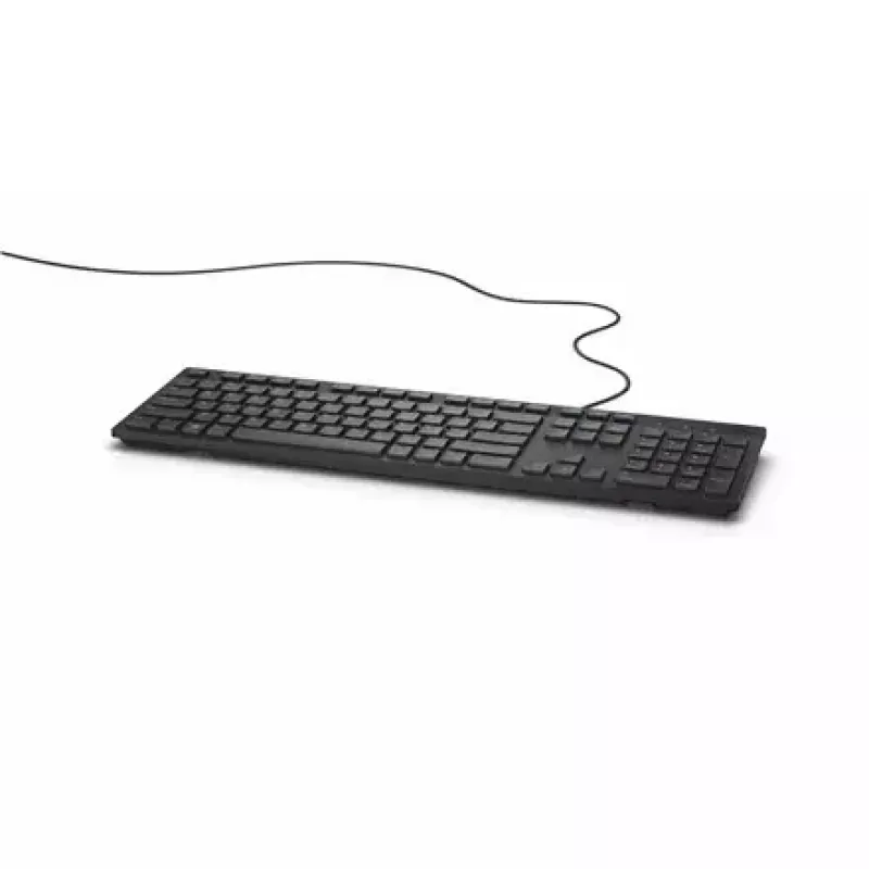 Dell KB216 Padrão, com fio, layout de teclado russo, preto, teclado numérico