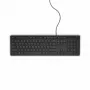 Dell KB216 Padrão, com fio, layout de teclado russo, preto, teclado numérico