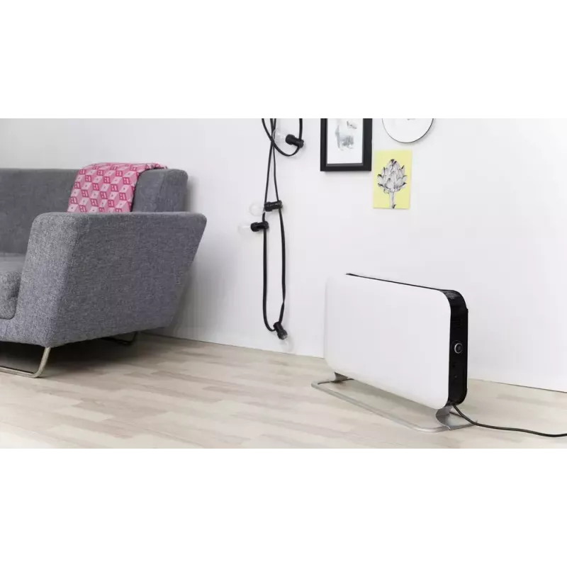 Aquecedor de convecção Mill SG2000LED, 2000 W, 3 níveis de aquecimento, visor LED, adequado para divisões até 20 m², branco