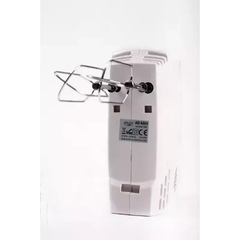 Batedeira de mão Adler AD 4201 g — 300 W, 1 kg, cinzento/branco