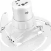 Suporte de projetor de teto Vogel's PPC1500 branco — regulável em altura, para instalação simples