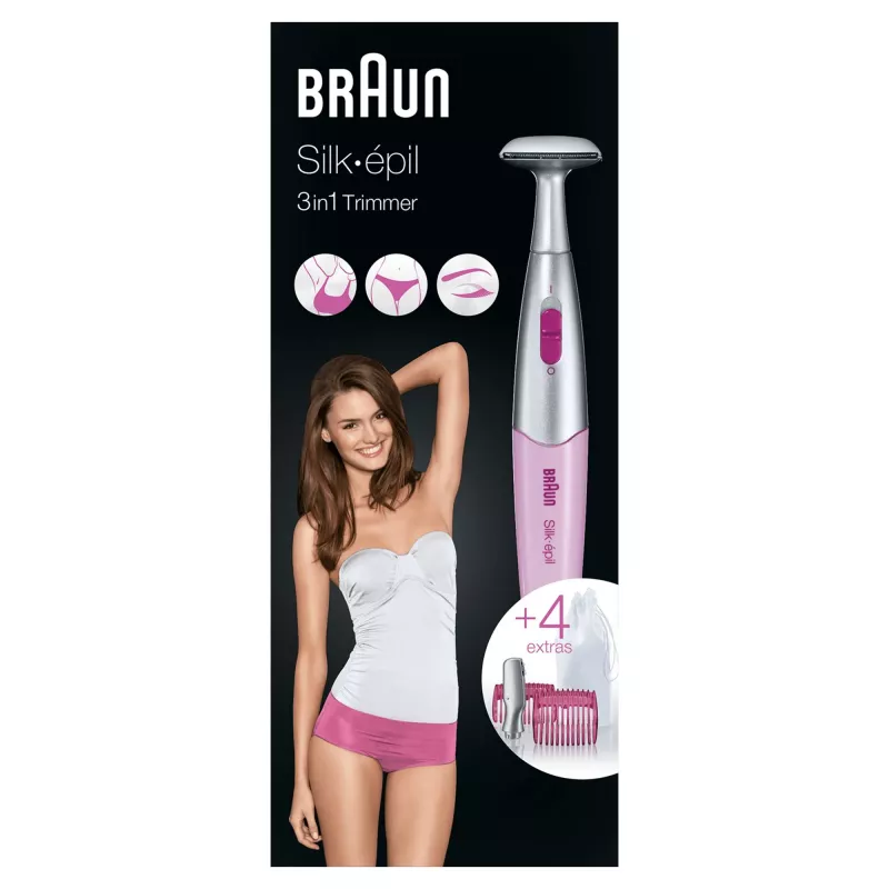 Braun Silk-epil Bikini Styler FG1100 rosa