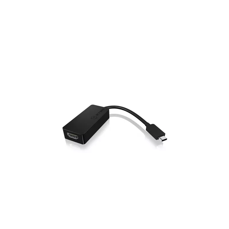 Adaptador gráfico USB ICY BOX IB-AC534-C 4096 x 2160 píxeis preto