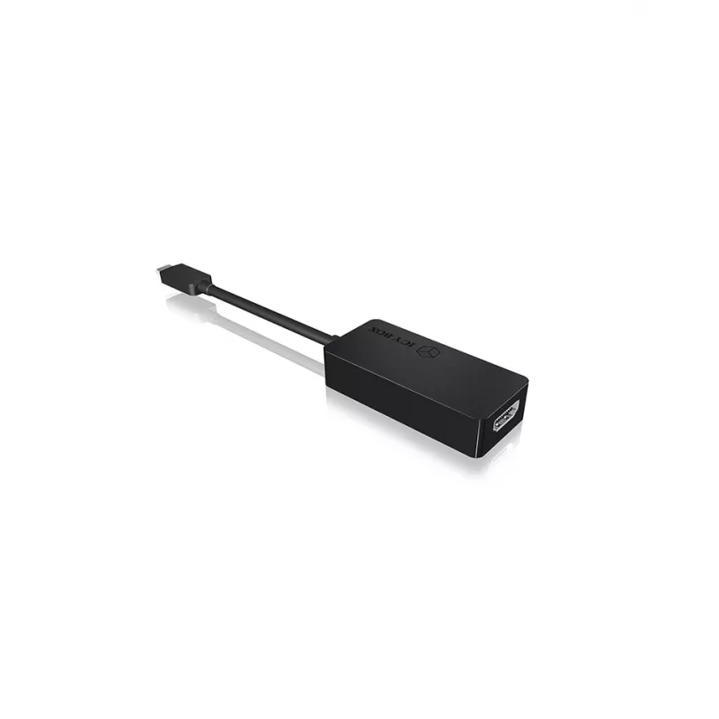 Adaptador gráfico USB ICY BOX IB-AC534-C 4096 x 2160 píxeis preto