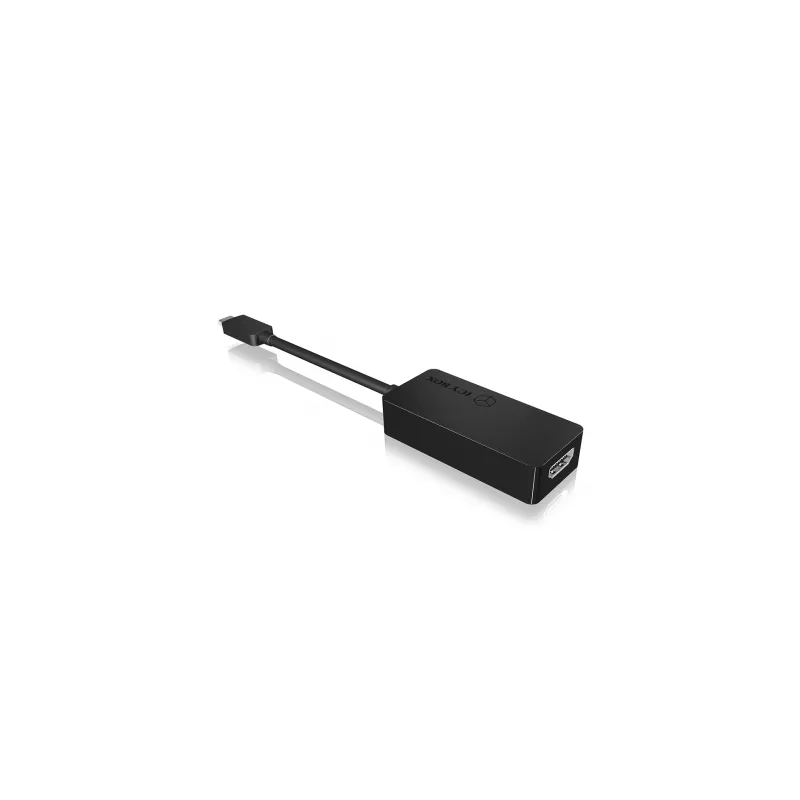 Adaptador gráfico USB ICY BOX IB-AC534-C 4096 x 2160 píxeis preto