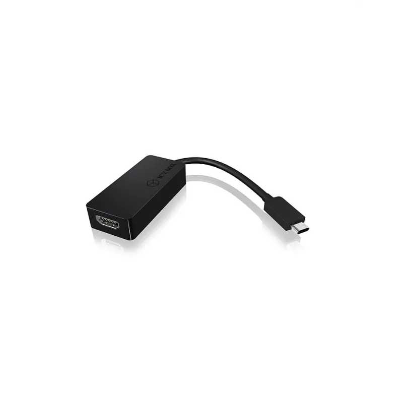 Adaptador gráfico USB ICY BOX IB-AC534-C 4096 x 2160 píxeis preto