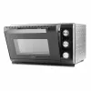 Caso TO 20 Design-Oven mini forno elétrico, 20 l, 1500 W, convecção, espeto rotativo, temporizador, até 230 °C, caixa Cool-Touch, preto