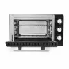 Caso TO 20 Design-Oven mini forno elétrico, 20 l, 1500 W, convecção, espeto rotativo, temporizador, até 230 °C, caixa Cool-Touch, preto