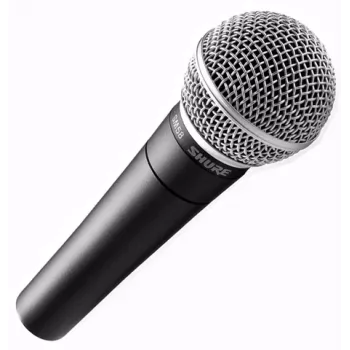 Microfone vocal Shure Sm58 preto