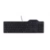 Teclado com leitor de cartão inteligente DELL Pro - KB813 - Russo (QWERTY), tamanho completo (100%), com fios, USB, QWERTY, preto