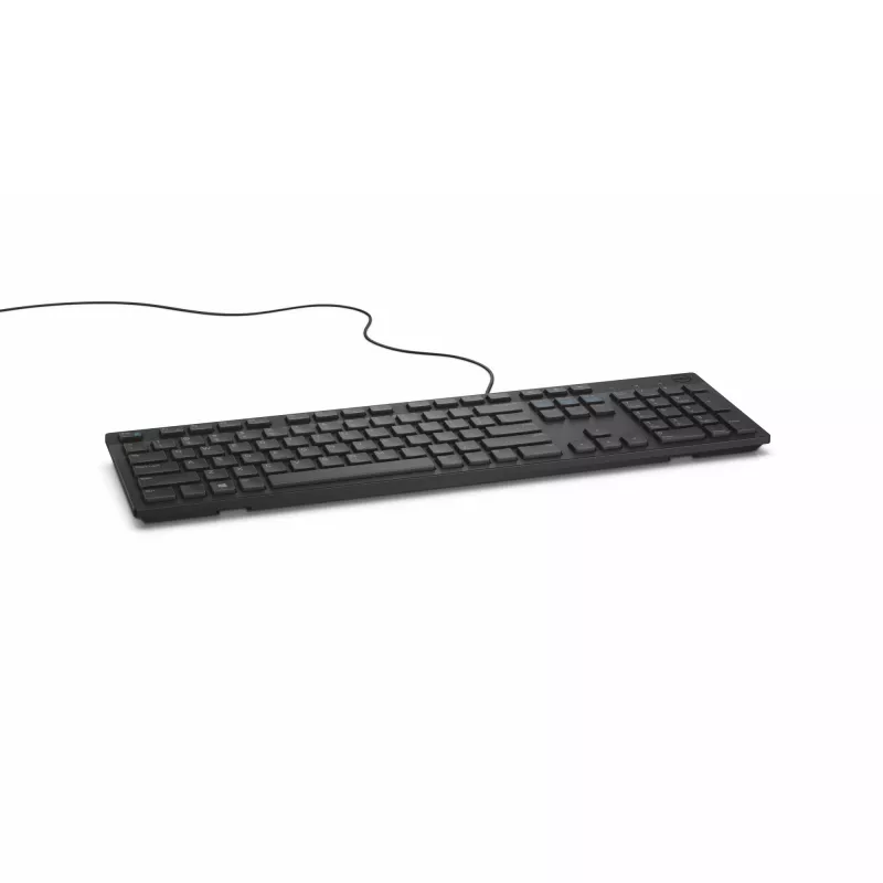 Teclado com fios DELL - KB216 - US International (QWERTY) - Preto - (RTL BOX)